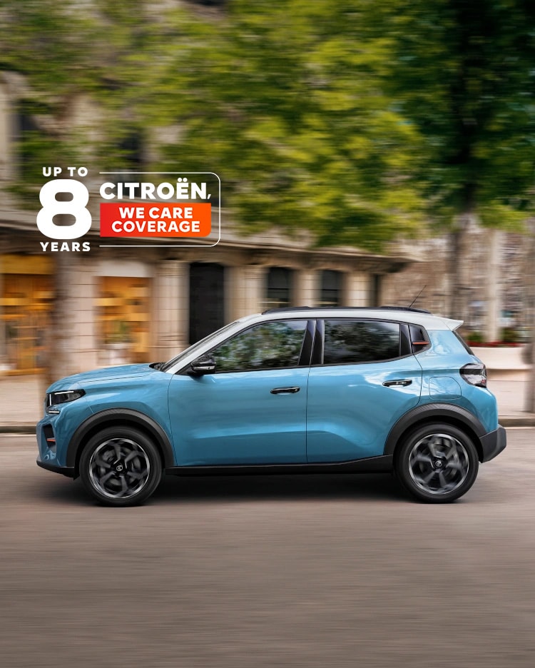 New C3 driving in the city